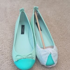 Ann Taylor Sea Glass Ballet Flats